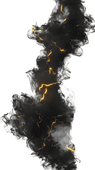 Abstract Gold Veins on Dark Island png
