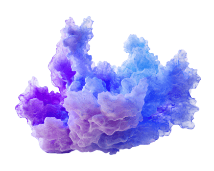 Abstract Swirling Blue and Purple Smoke png