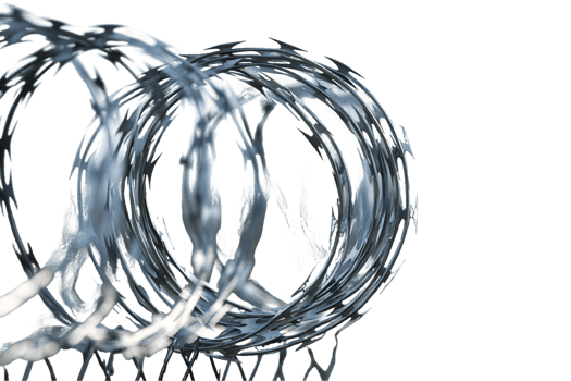 Abstract Swirling Gray and White Circles png