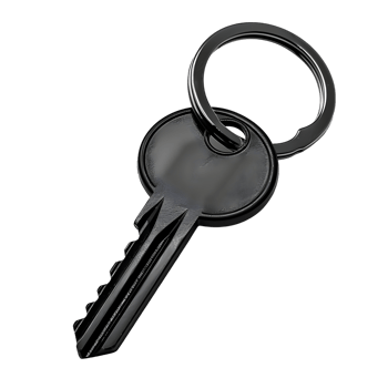 Vintage Skeleton Key with Intricate Design Isolated on Transparent Background png