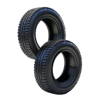 Car Tires in air Isolated on Transparent Background png