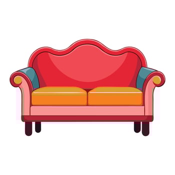 customizable sofa illustration illustrations for digital use vector