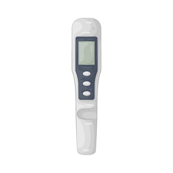Illustration of PH meter vector