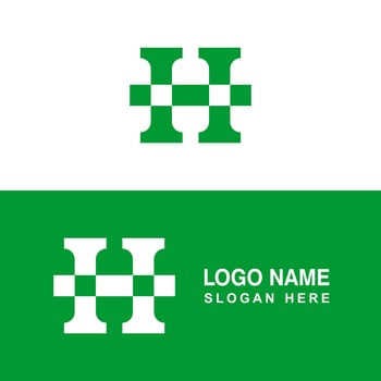 H logo, Symbol sign or illustration. vector