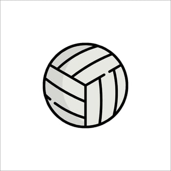 Volleyball ball icon illustration vector