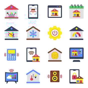 Pack of Smart Tech vector