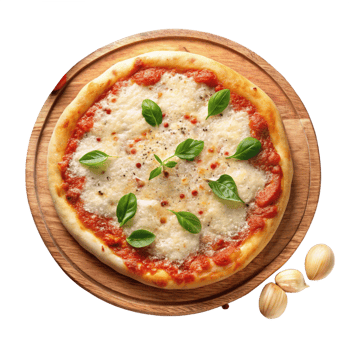 Mouthwatering pizza image ideal for culinary and food promotion png