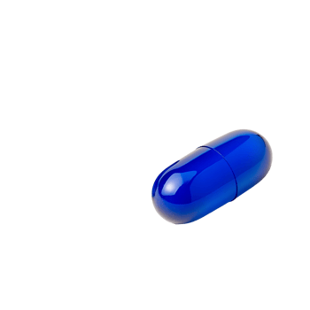 Medical Blue Capsule Without Background png