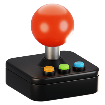 3d rendering general user interface icon concept. 3d render games icon png