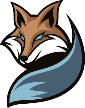 Creative Fox Logo for Branding vector