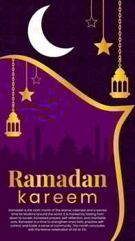 Best Ramadan Kareem Animation - Perfect for Instagram Reels vector