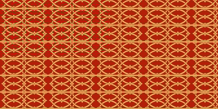 chinese new year background on red and gold pattern with a geometric design vector