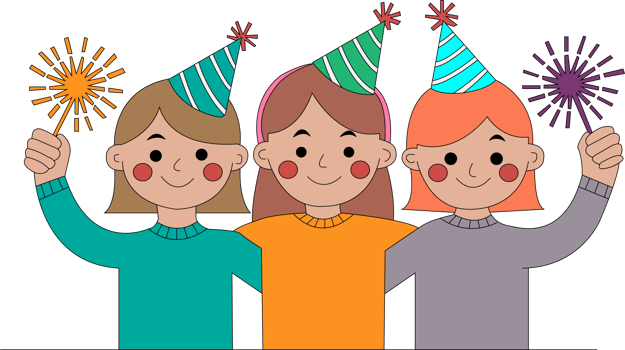 happy birthday clipart png