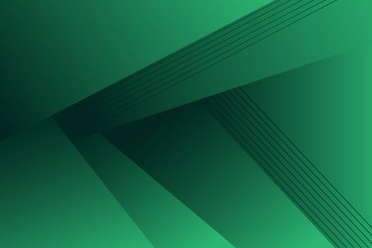 Simple abstract rectangle blue background with shadow overlapping shapes. Colorful green design with simple pattern. Simple and modern concept. Eps10 vector