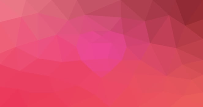 Illustration of red abstract polygonal modern multicolor background vector
