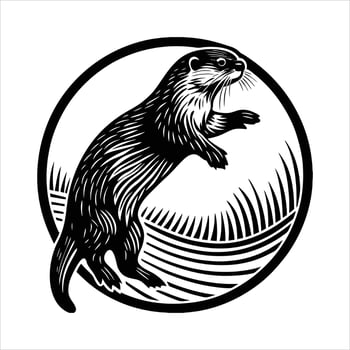 Meerkat Silhouette Illustration Images vector