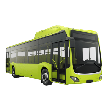 Electric Bus Concept Model png