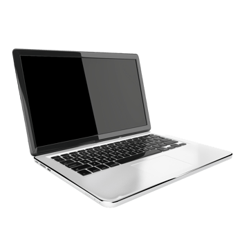Laptop Concept Model in Studio png