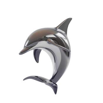 Dolphin Plastic Model png
