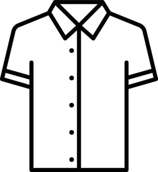 Shirt Illustration Icon vector
