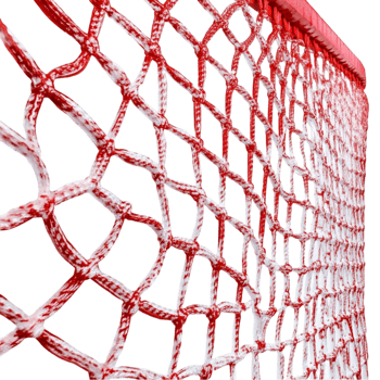 3D Close-Up of Red Sports Net png