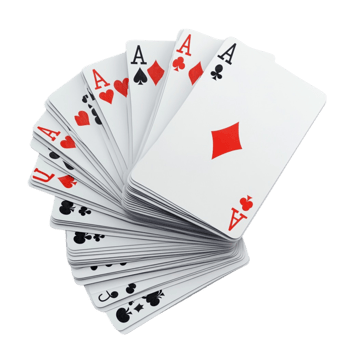 Diamond Deck Playing Cards Fan png