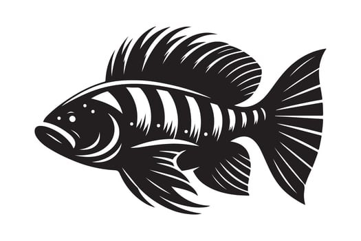 Download Goliath Tigerfish Silhouettes Great for Nature and Adventure Logos vector