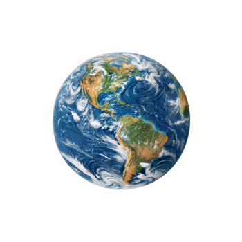 The earth is shown in this photo png