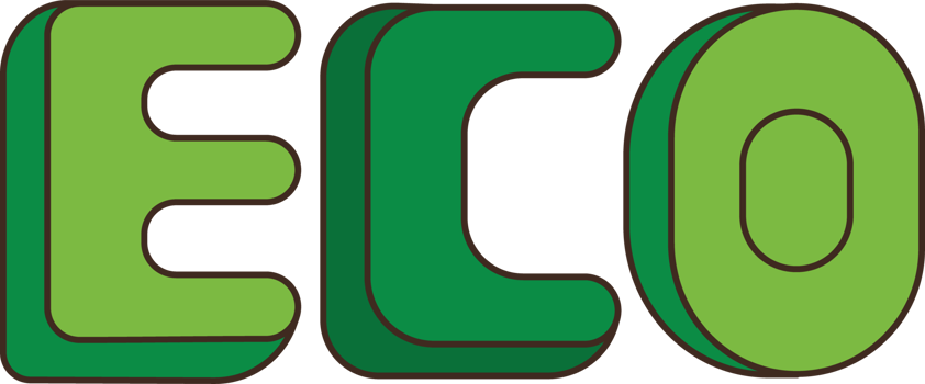 Eco-Friendly Typography Design png