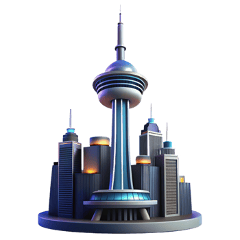 Iconic Tower Design for Skyline View png