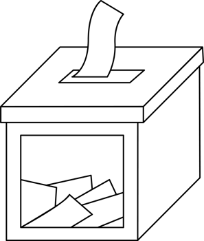 Hand Drawn Illustration of charity box for Coloring Page png