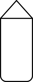 Simple Open Envelope Icon Illustration for Coloring Page png