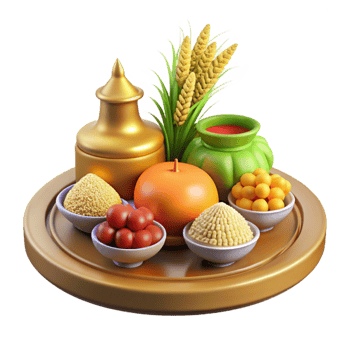 Decorative Platter for Rituals png