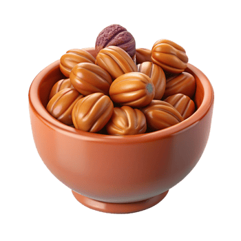 Small Bowl of Healthy Nuts png