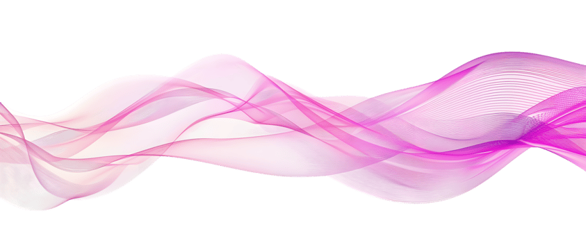 Abstract Pink and White Flowing Fabric An Elegant and Ethereal Design png