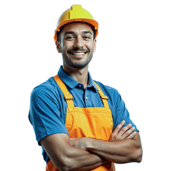 Smiling Construction Worker png