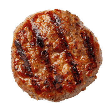 Delicious Burger Patty png