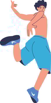 People Street Dancer vector