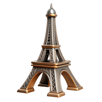 miniature Eiffel Tower for Paris themes png