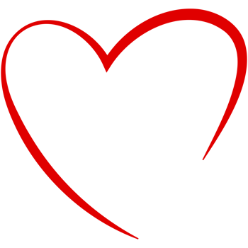 Hand drawn heart icon valentine day. Doodle red heart frame background. png