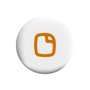 Document icon on white shape png