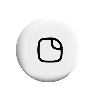 Papper icon on white circle png