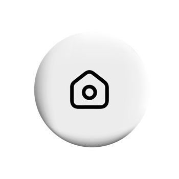 Homepage icon on a white button png