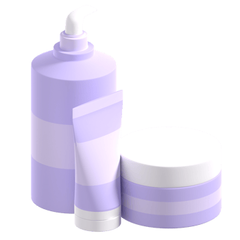 3D Body Care Illustration png