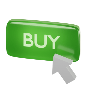 3D Buy Icon Illustration Render png