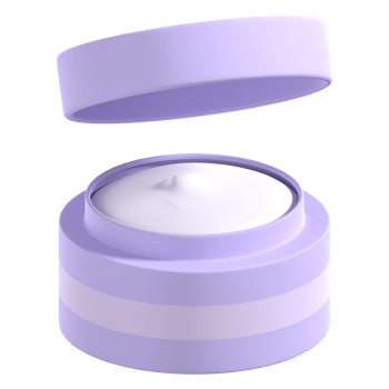 3D Cream Illustration png