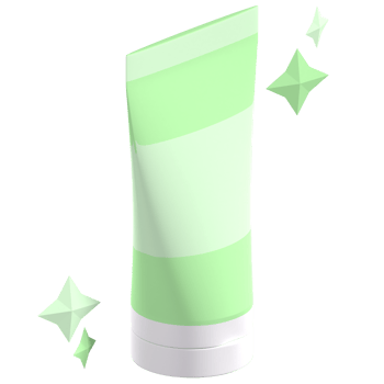 3D Facial Foam Illustration png
