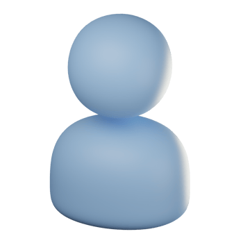 3D Profile Icon Illustration Render png