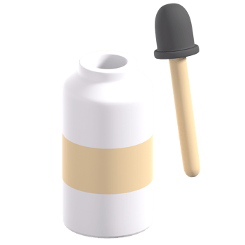 Cute 3D Skincare Icon Illustration png