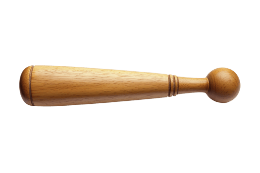 Wooden stick isolated on transparent background. Perfect for advertising, educational, and artistic projects. Natural texture and design. png